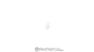 FantasyHD Inked up Anna DeVille toys her asshole before anal