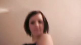 Hot babe knows how to make him cum