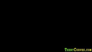Booty teenager throating - video 1