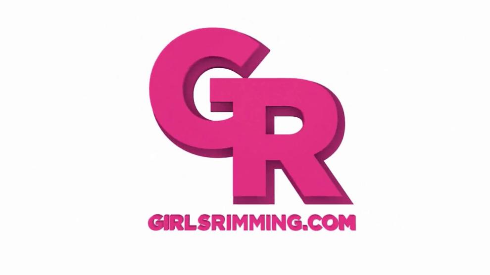 GIRLSRIMMING - Extraordinary rimming with hot brunette babe Azure Angel