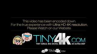 TINY4K - Petite Maci Winslett sucks on a hard dick