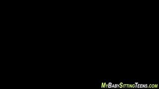 Milf and babysitter fuck