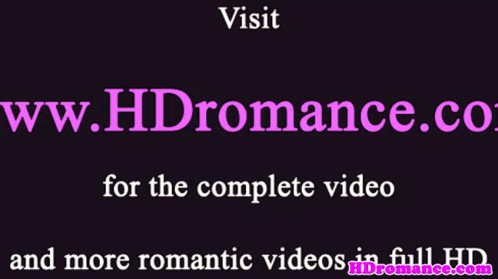 Amateur couple romantic love making