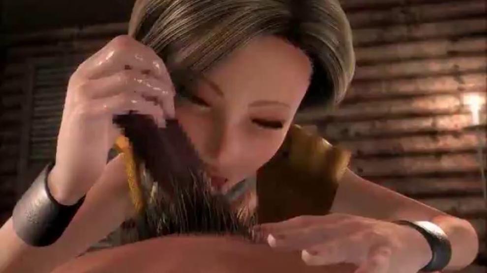 Animated fairy jerking a dick - video 3