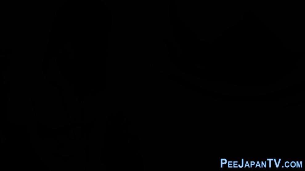 Strange uniform asian pee