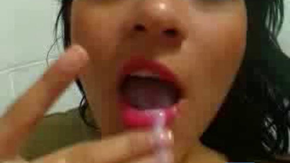 Hot Busty Latina loves to squirt