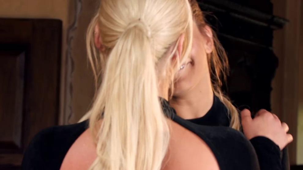 Busty lesbian pussylicking and rimming