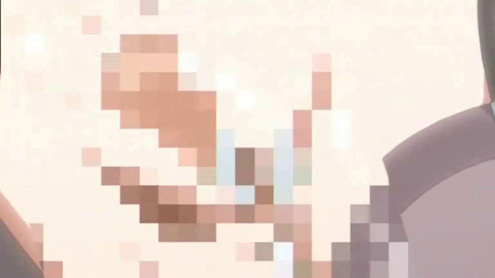 Lustful hentai babe in stockings riding - video 1