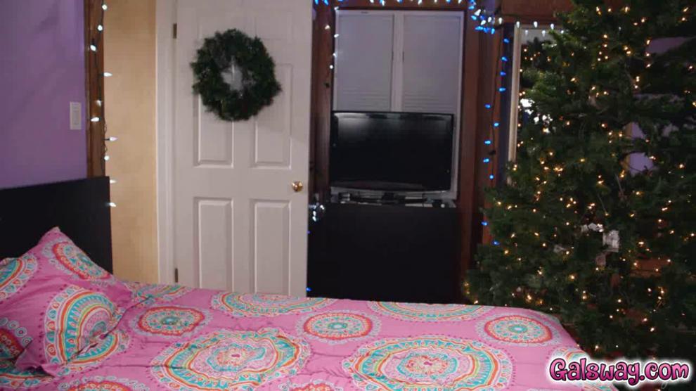 Kenna and Tiffany make the best of their snowed in situation fucking on christmas day