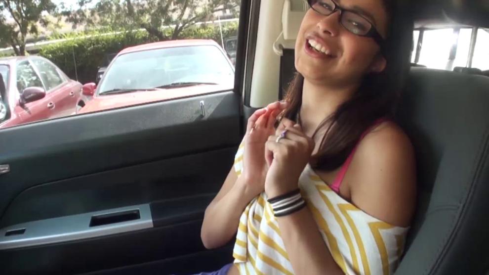 MOFOS - Assfucked amateur gf wearing glasses