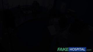 Fake Hospital Doctors bruised bollocks healed by Kazakh chicks lips