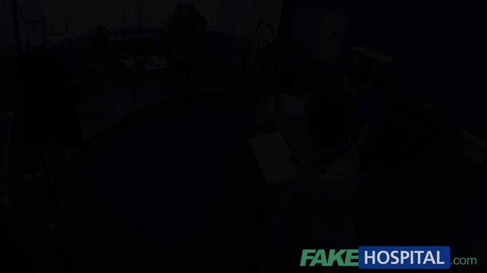 Fake Hospital Doctors bruised bollocks healed by Kazakh chicks lips