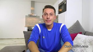 Natural busty teen bangs football bf (Nikky Dream)