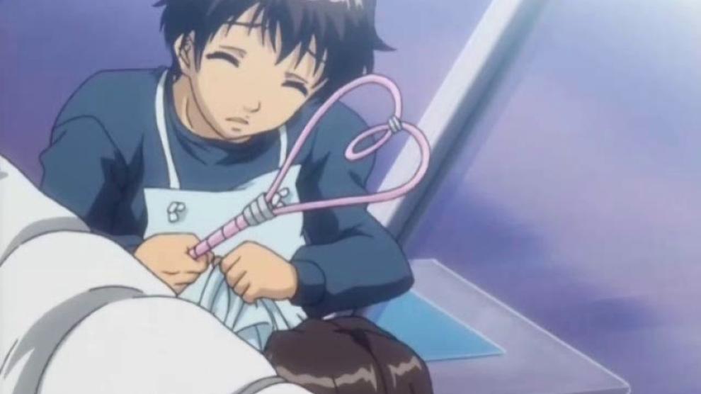 Big jugged anime babe banged - video 1