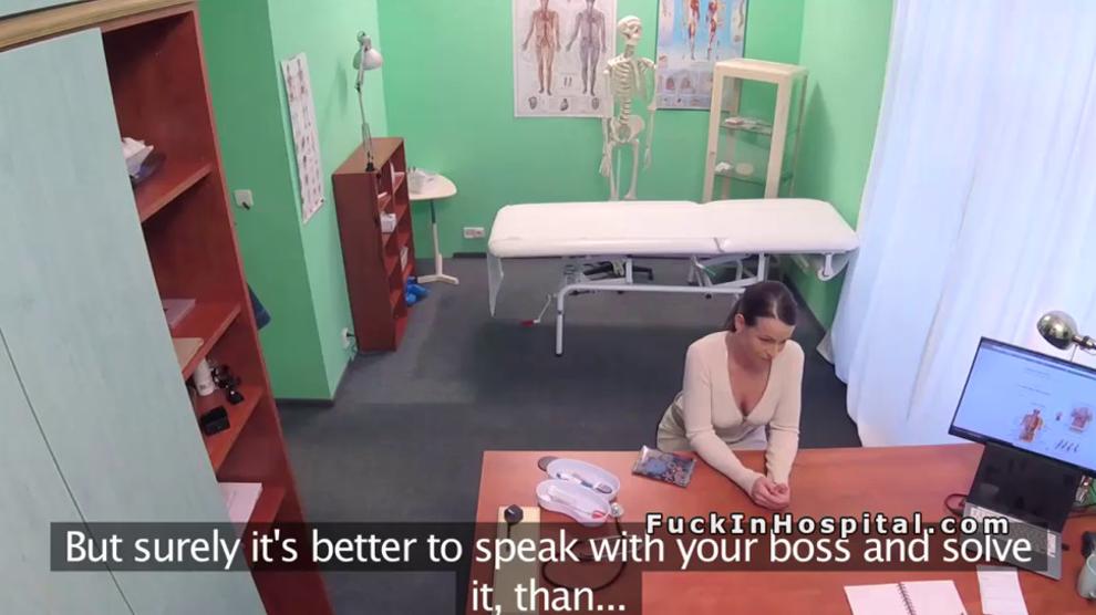 Hot Euro patient rimming and fucking doctor