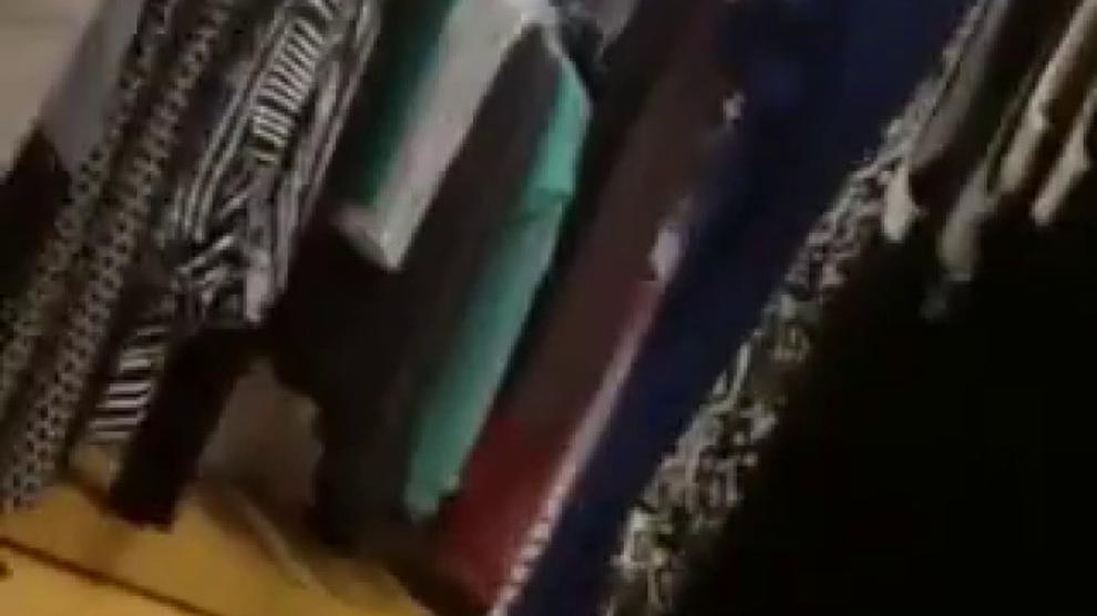 No Panties While Shopping