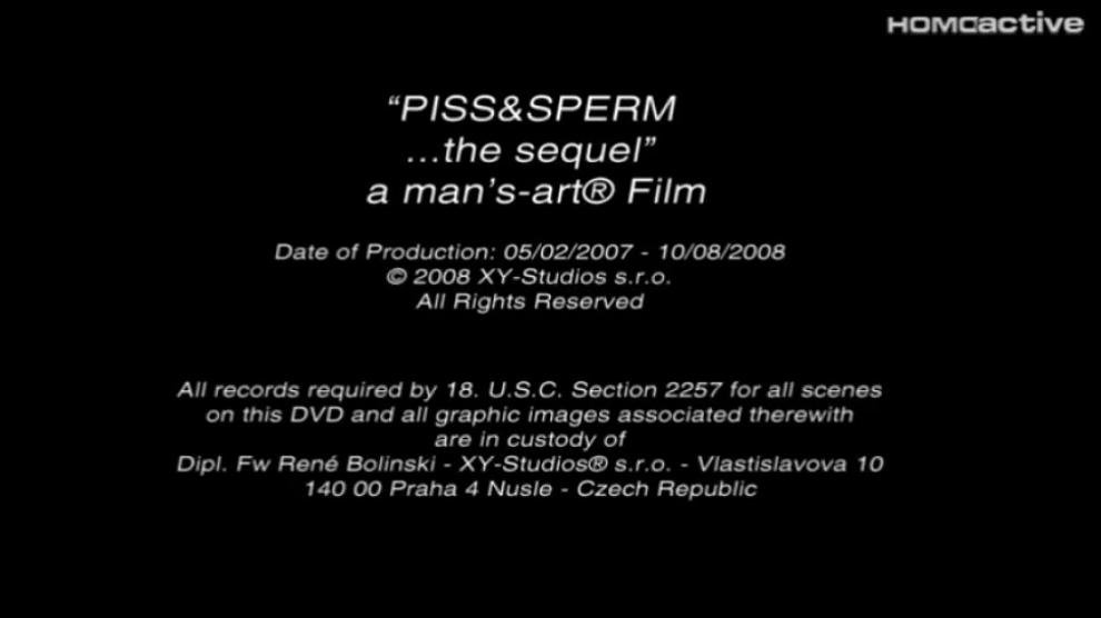 Piss & Sperm The Sequel (FULL MOVIE) (Jan Novotny, Denis Reed)