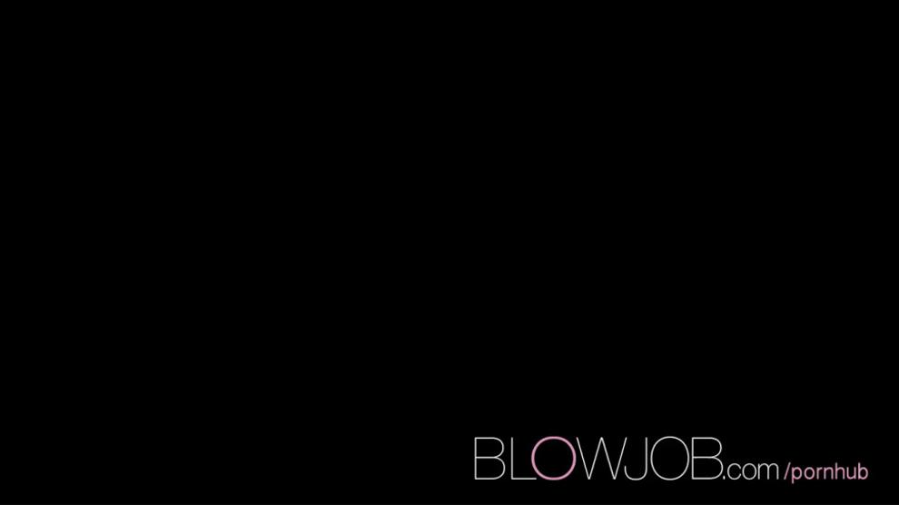 Blowjob Fit brunette with amazing natural tits