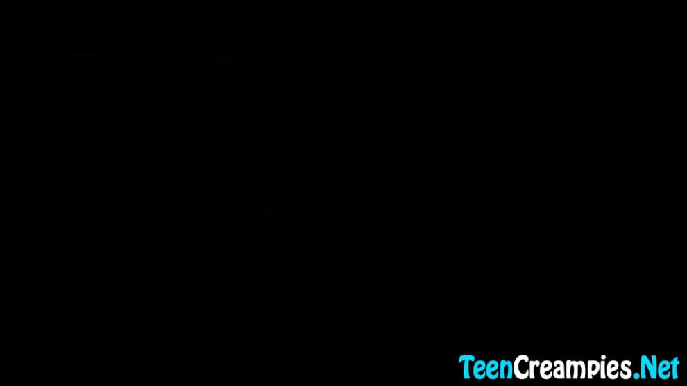 Teen creampied by schlong - video 3
