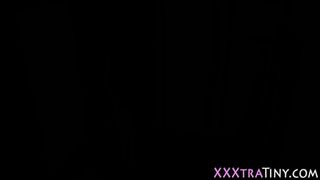 Tiny teens boobs spermed