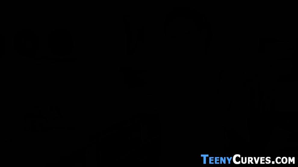 Teenager booty spermed
