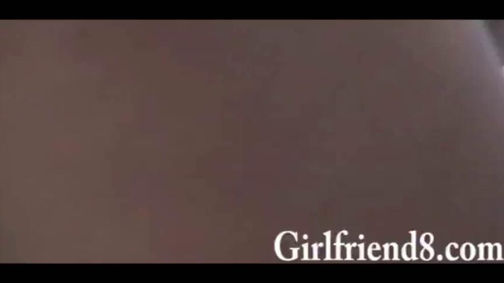 Busty girlfriend picked up and fucked