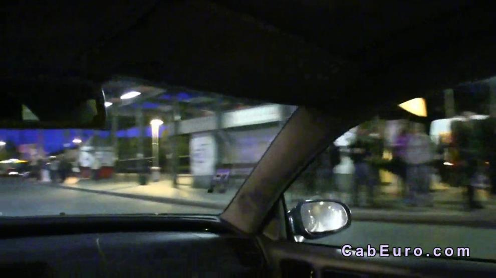 Cheated girlfriend fucking in fake taxi pov