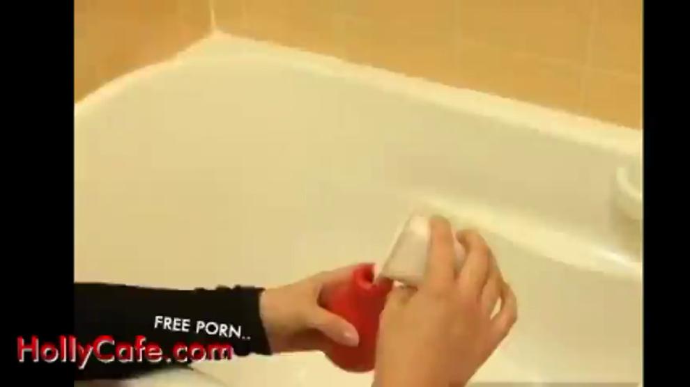 Boring Sexy Girl Plays With An Enema - video 1