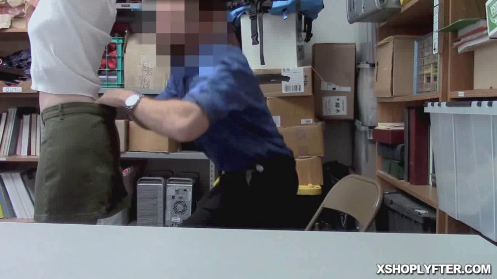 Officers bigcock fuck teen pussy on special holiday