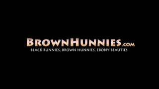 BROWN HUNNIES - Stepdaughter Julie Kay fucks teddy bear before real BBC