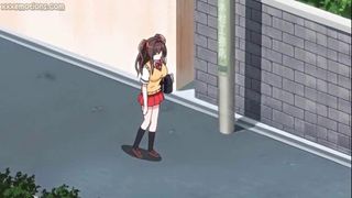 Big meloned anime gets cunt filled