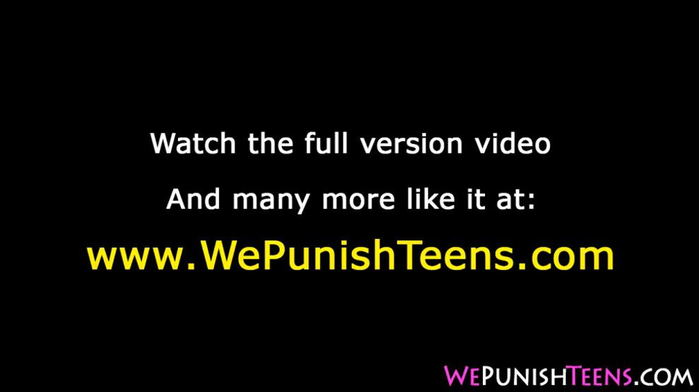 Fetish teen gets facial - video 3