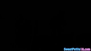 PETITE18 - Petite yoga babe sucking and riding dick