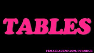 FemaleAgent. MILF fucks hot girls boyfriend in front of her in casting