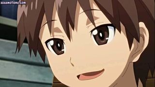 Velvet anime tramp sucking penis
