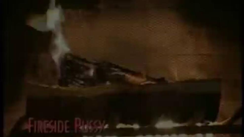 Sexy Lesbians playing by the Fireside