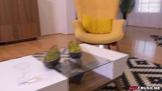 Niki Snow flirts and fucks with horny dad