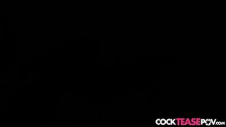 TEASEPOV - Cute teen teasing during POV blowjob