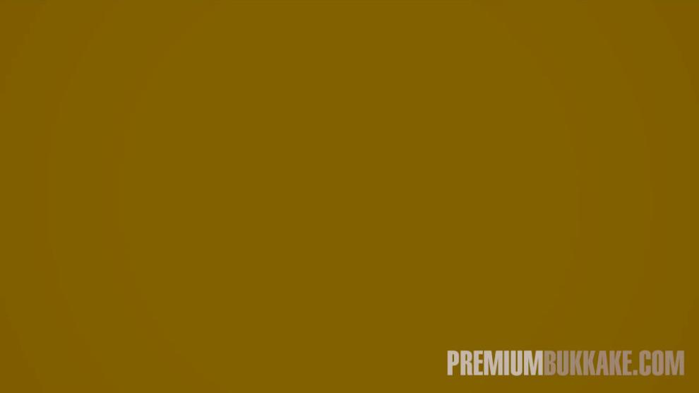 Premium Bukkake - Michelle swallows 74 huge mouthful cumshots
