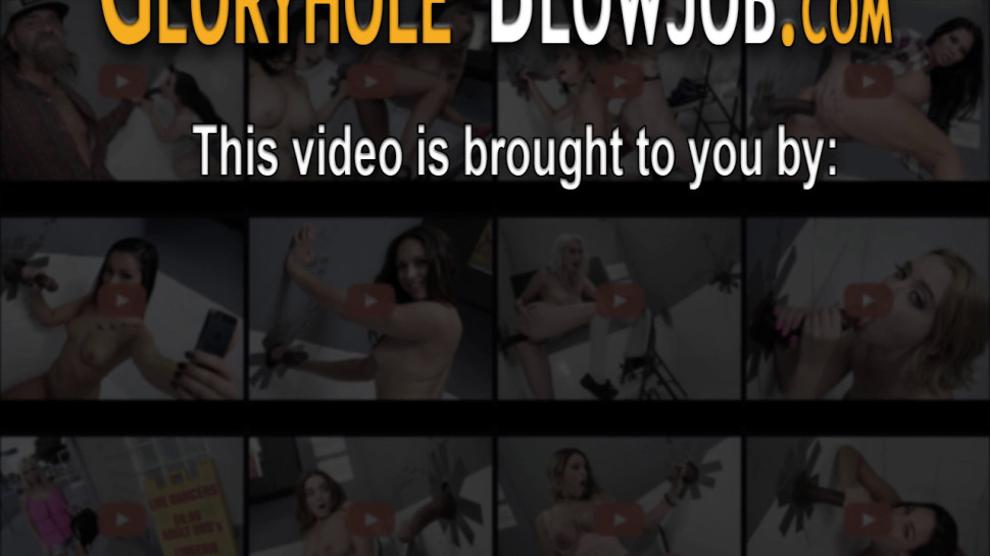 Gloryhole loving skank with small tits
