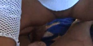 Candy Samira Awesome Footjob and Her Sexy Moaning (Candy Samira)