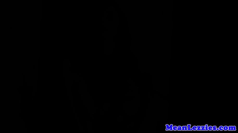Dominating lesbians licking and rubbing clit