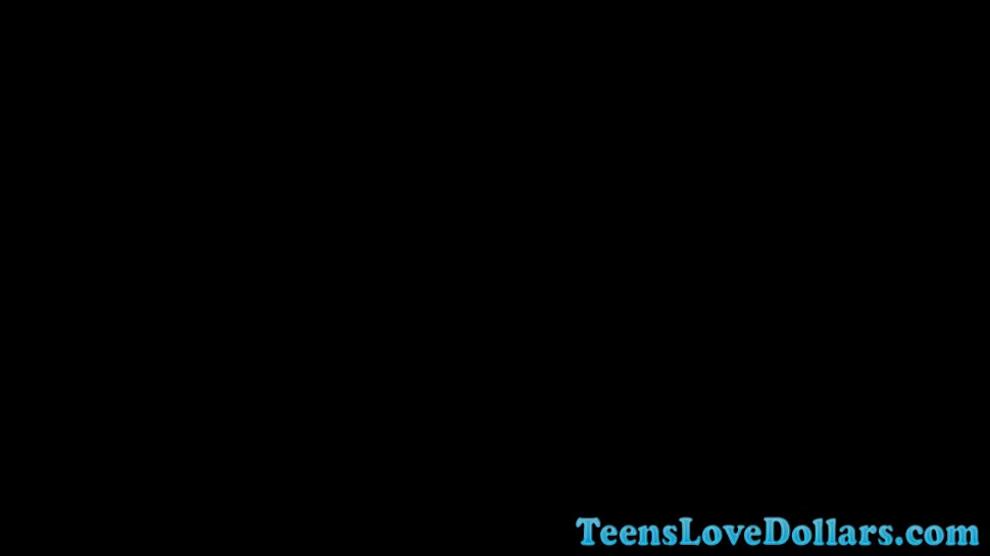 Chubby teen paid to fuck - video 1