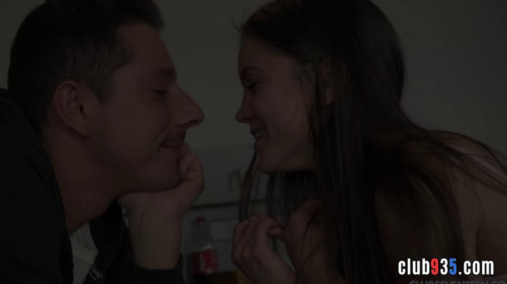 Skinny teen with perky tits pussyfucked