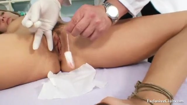 Kira speculum vagina examination by old kinky