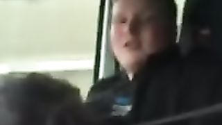 Irish gypsy girl sucking dick in van