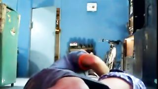 Fucking while alone in the House