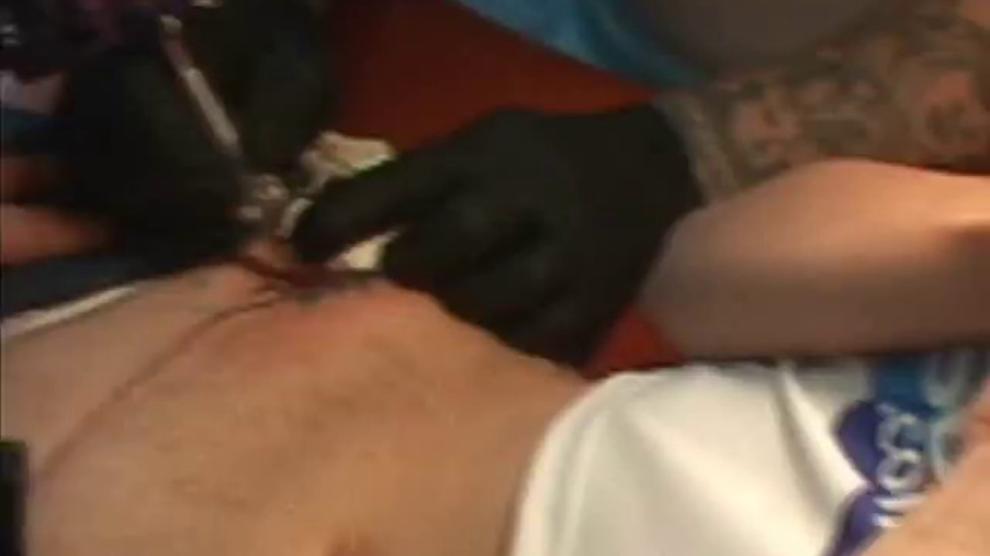 Longest upload MILFs tattooed pierced fucked fisted in ink shop