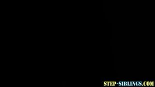 Ebony lesbian teen stepsisters