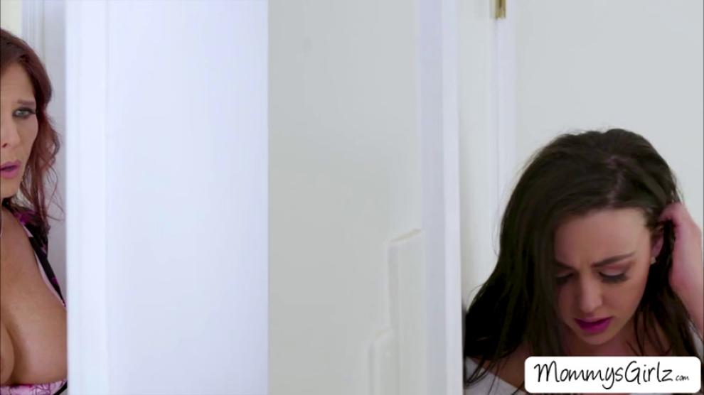 MOMMYSGIRLZ - Stepmom Syren lesbian sex with stepdaughter Whitney (Whitney Wright, Syren Demer)